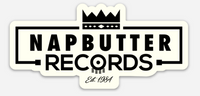 Napbutter Records Logo Sticker